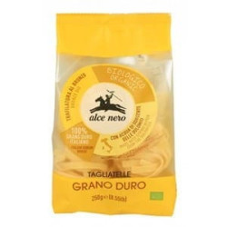 BIO Makaron semolinowy gniazda tagiatelle Alce Nero 250 g
