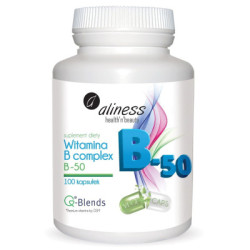 Witamina B complex B-50 100 kapsułek Aliness suplement diety