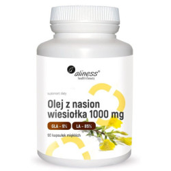 Olej z nasion wiesiołka 9 1000 mg x 90 kapsułek suplement diety