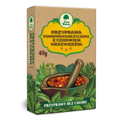 Przyprawa POMIDOROWO - BAZYLIOWA z czosnkiem niedźwiedzim 40 g