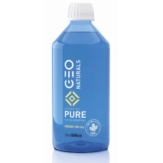 GEONATURALS, PURE SILICA - Krzem Geosilica 100 mg x 500 ml suplement diety
