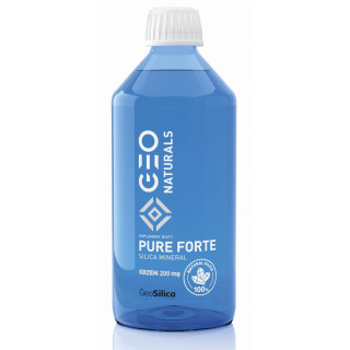 GEONATURALS, PURE SILICA FORTE - Krzem Forte 200 mg x 500 ml suplement diety