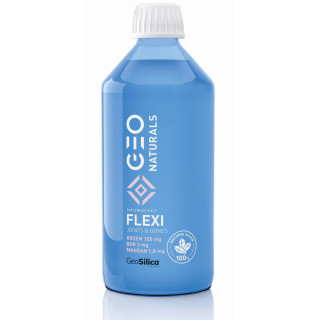 GEONATURALS, SILICA FLEXI - Krzem 100 mg + mangan 3 mg + bor 1,8 mg x 500 ml suplement diety