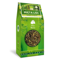 BIO Mięta liść 100 gramów Dary Natury