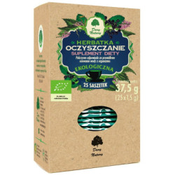 BIO Herbatka oczyszczająca w saszetkach 25 x 1,5 g Dary Natury 37,5 g