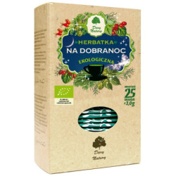 BIO Herbatka na DOBRANOC Dary Natury 25 saszetek x 2 g 50 g