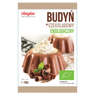BIO Budyń Czekoladowy Bezglutenowy Amylon 40 g