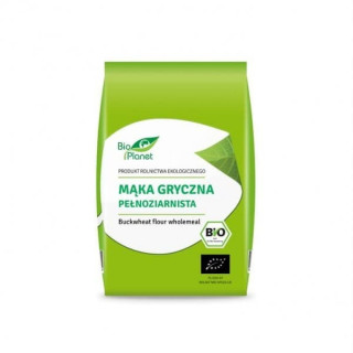 BIO Mąka Gryczana pełnoziarnista BIO Planet 500 g