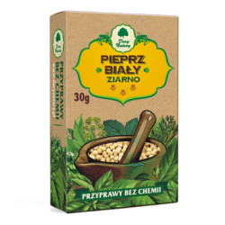Pieprz biały ziarno Dary Natury 30 g