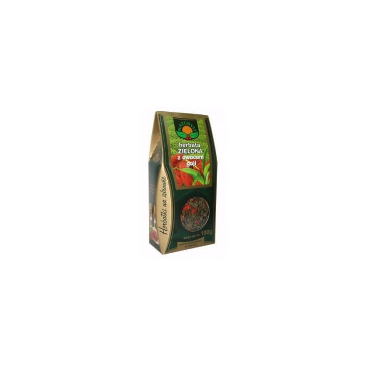 Herbata zielona Z OWOCAMI JAGODY GOJI 100 g - Natura Wita