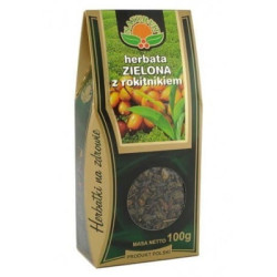 Herbata ZIELONA Z ROKITNIKIEM 100 g - Natura Wita