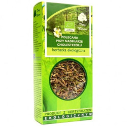 BIO Herbatka polecana przy nadmiarze cholesterolu 50 g Dary Natury