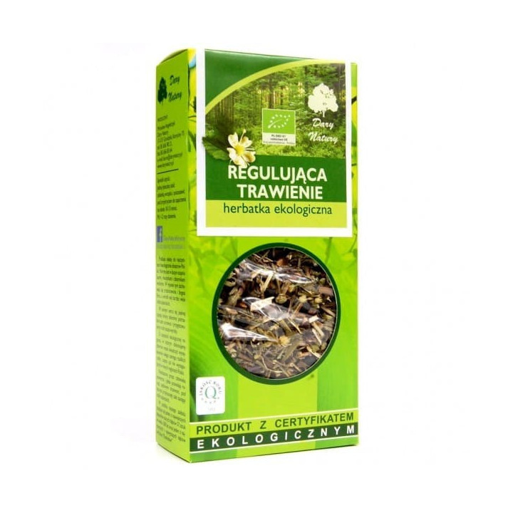 BIO Herbatka regulująca trawienie 50 g Dary Natury
