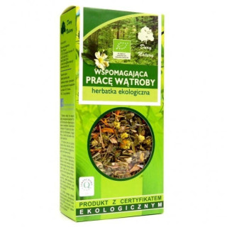 BIO Herbatka wspomagająca pracę wątroby Dary Natury 50 g