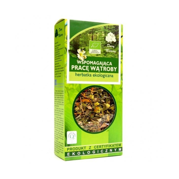 BIO Herbatka wspomagająca pracę wątroby Dary Natury 50 g