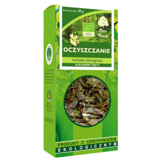 BIO Herbatka oczyszczanie 50 g - Dary Natury
