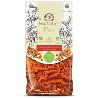 BIO Makaron z Czerwonej Soczewicy Bartolini 250 g