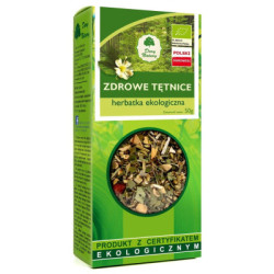 BIO Herbatka ZDROWE TĘTNICE polecana przy miażdżycy 50 g Dary Natury