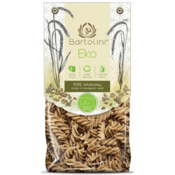 BIO Makaron Pełnoziarnisty Świderki orkiszowy Bartolini 250 g