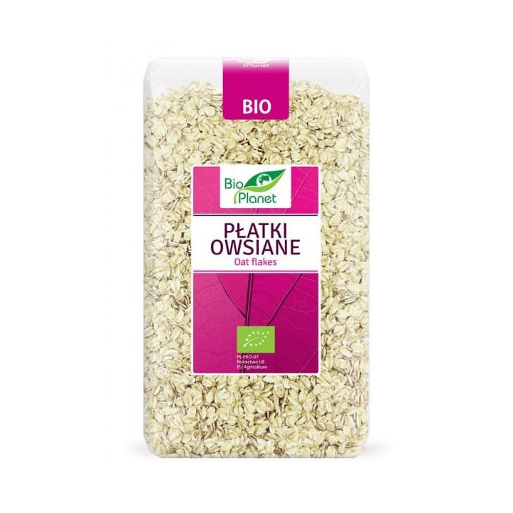 BIO Płatki owsiane BIO Planet 600 g