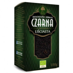 Herbata Czarna LIŚCIASTA BIO z gór Cejlonu 100 g