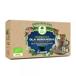 BIO herbatka dla serduszka 25 saszetek Dary Natury - suplement diety 50 g