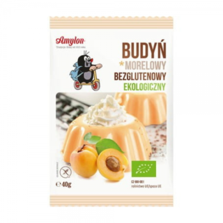 BIO Budyń Morelowy bezglutenowy Amylon 40 g
