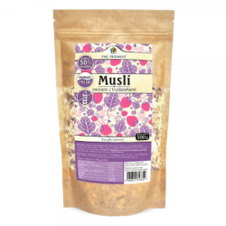 Musli owsiane z truskawkami bezglutenowe 500 g Pięć Przemian