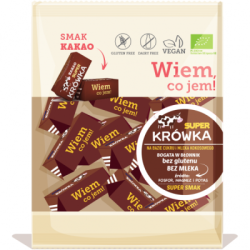 BIO krówki kakaowe bezglutenowe - 150 g - Super Krówka