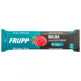 Baton malinowy liofilizowany Frupp bezglutenowy 10 g
