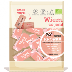 BIO KRÓWKI O SMAKU TOFFI BEZGLUTENOWE 150 g - SUPER KRÓWKA