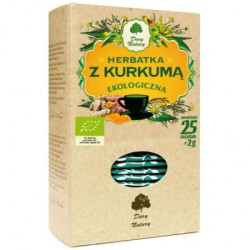 BIO Herbatka z kurkumą Dary Natury 25 saszetek x 2 g (50 g)