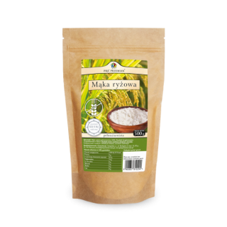 Mąka RYŻOWA bezglutenowa pełnoziarnista 500 g