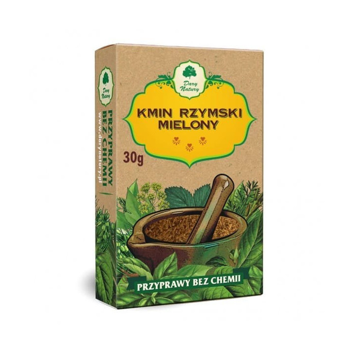 BIO Kmin Rzymski Mielony – Naturalna Przyprawa Bez Chemii 30 g