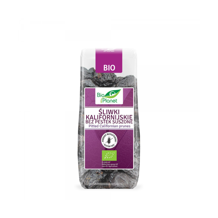 BIO śliwki kalifornijskie bez pestek BIO Planet 200 g