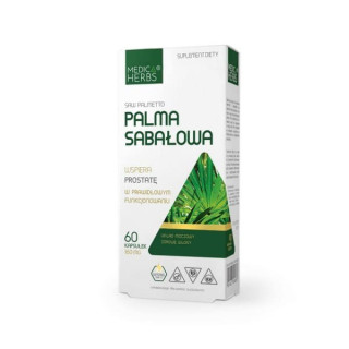 PALMA SABAŁOWA-SAW PALMETTO 60 kapsułek Medica Herbs suplement diety
