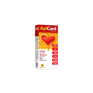 Apicard - syrop na zdrowe serce - Farmina 500 ml suplement diety
