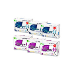 Zestaw Shuya Health - 3 opakowania podpasek dziennych, 3 opakowania nocnych