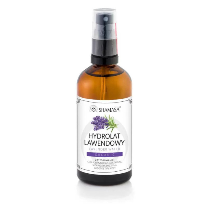 Hydrolat lawendowy ORGANIC Shamasa 100 ml
