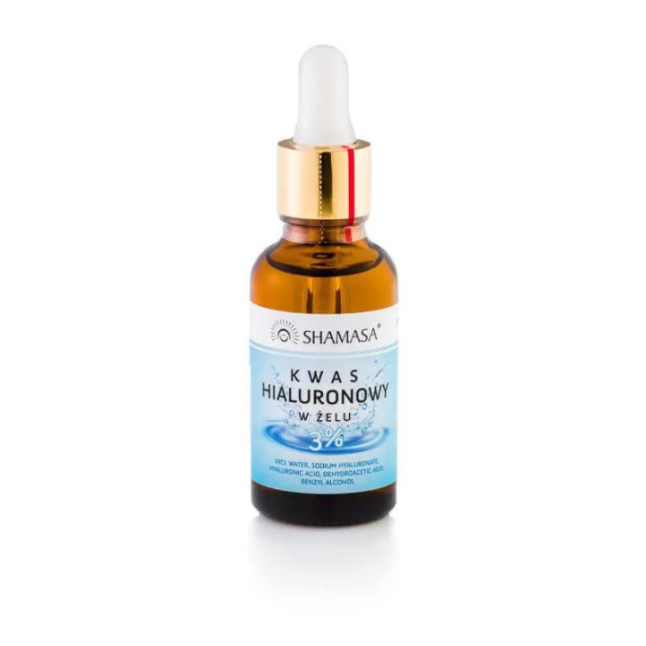 Kwas hialuronowy w żelu 3% Shamasa - EKSPRESOWY LIFTING 30 ml