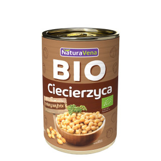 BIO ciecierzyca konserwowa 400 g NaturaVena