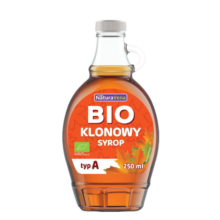BIO syrop klonowy NaturaVena 250 ml