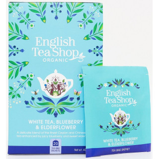 Herbata biała BIO z czarnym bzem i borówkami English Tea 30 g