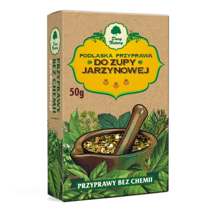 Podlaska przyprawa do zupy jarzynowej Dary Natury 50 g