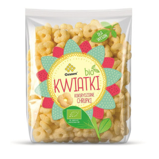 Chrupki kukurydziane BIO kwiatki Granex 80 g