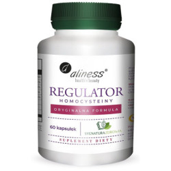 Regulator homocysteiny 60 kapsułek vege Aliness - suplement diety