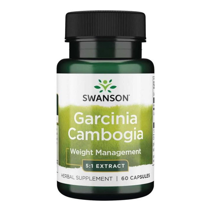 Garcinia Cambogia Swanson 80 mg - 60 kapsułek suplement diety