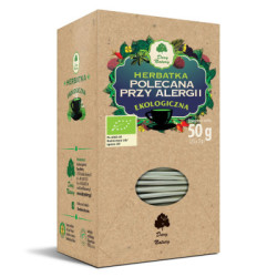 BIO herbatka polecana przy alergii 25 saszetek Dary Natury 50 g