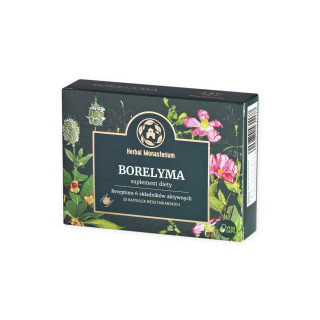 Borelyma 30 kapsułek wegetariańskich na wzmocnienie Herbal Monasterium suplement diety - Herbal Pharmaceuticals