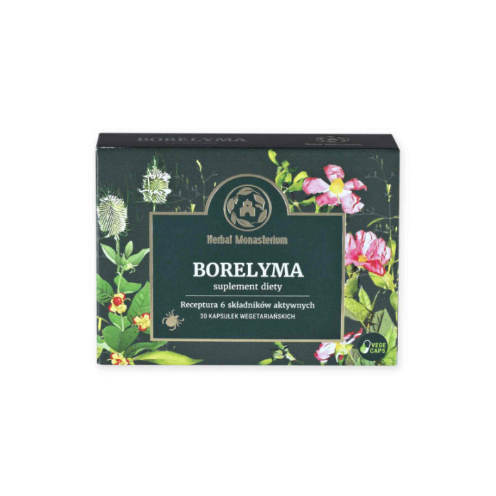 Borelyma 30 kapsułek wegetariańskich na wzmocnienie Herbal Monasterium suplement diety - Herbal Pharmaceuticals